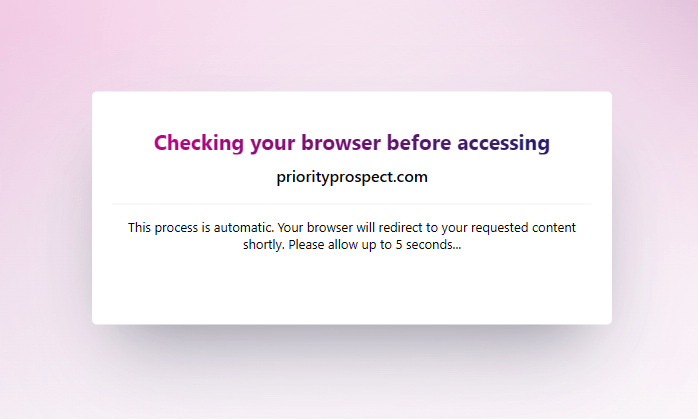 Device Verification Page