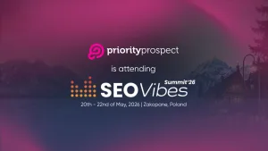 Priority Prospect is Heading to SEO Vibes Summit 2026